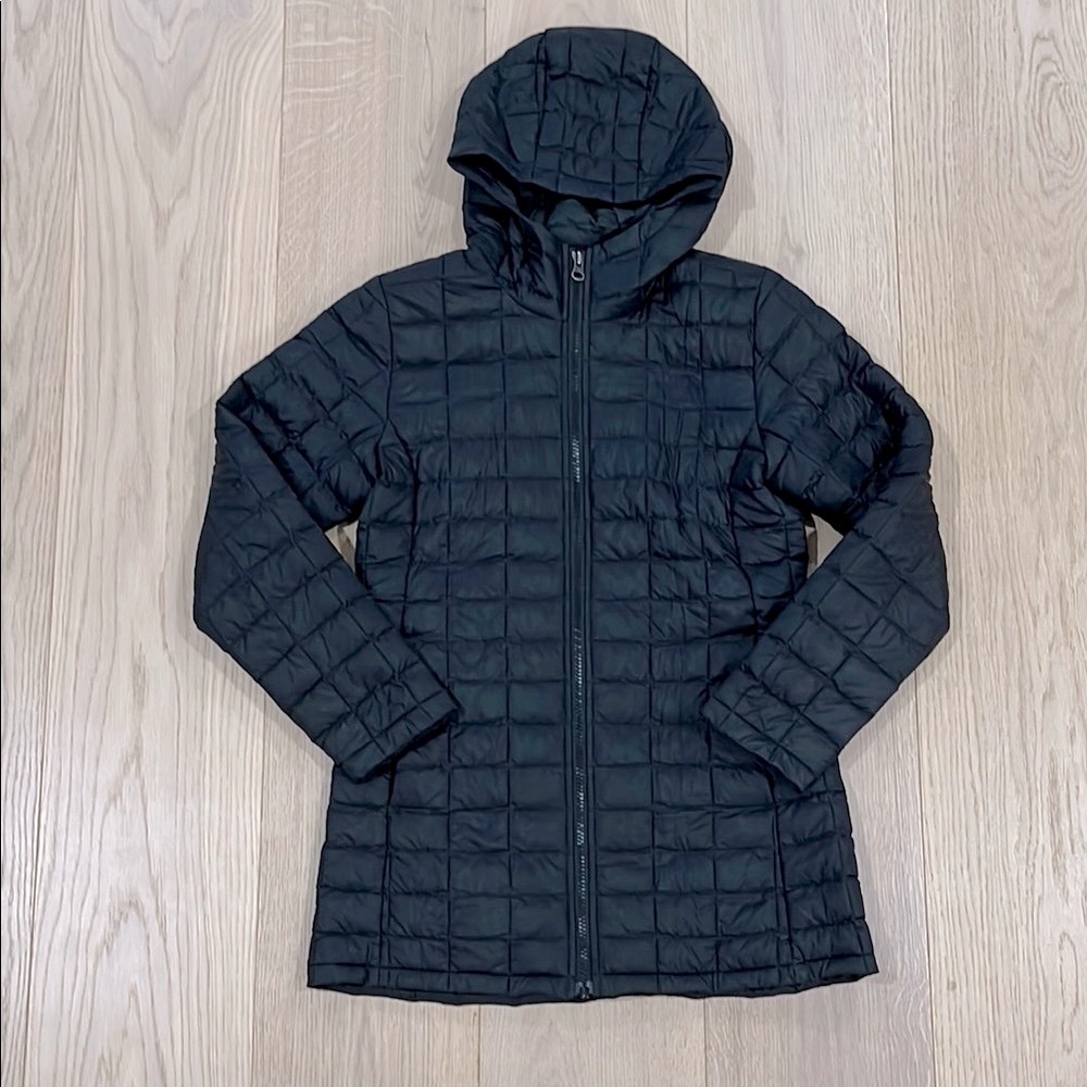 North Face Kids Black Quilted Jacket Size 10/12